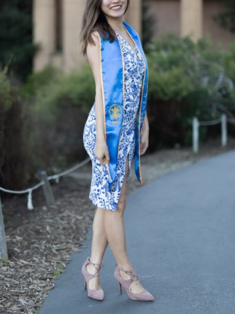 Off the shoulder floral dress
